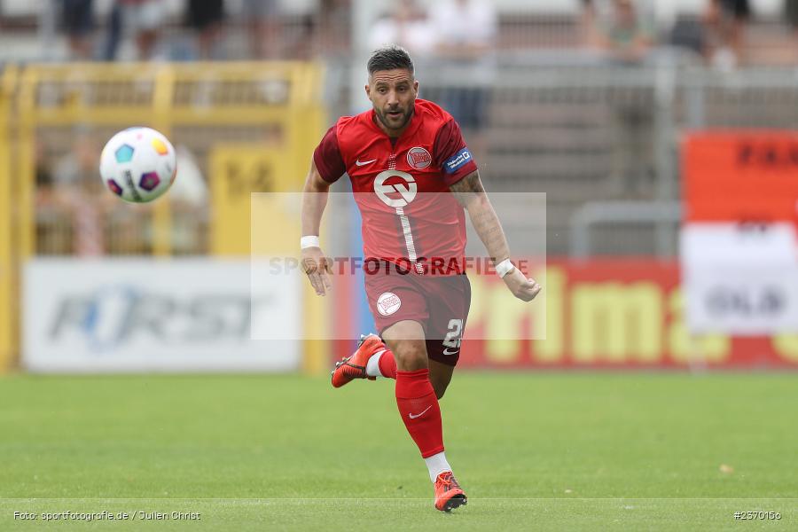 Sascha Korb, Stadion am Schönbusch, Aschaffenburg, 15.07.2023, sport, action, BFV, Fussball, Regionalfreundschaftsspiele, OFC, SVA, Kickers Offenbach, SV Viktoria Aschaffenburg - Bild-ID: 2370156 Sascha Korb, Stadion am Schönbusch, Aschaffenburg, 15.07.2023, sport, action, BFV, Fussball, Regionalfreundschaftsspiele, OFC, SVA, Kickers Offenbach, SV Viktoria Aschaffenburg - Bild-ID: 2370156