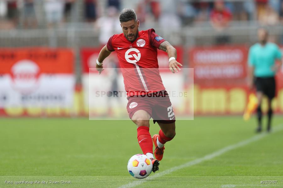 Sascha Korb, Stadion am Schönbusch, Aschaffenburg, 15.07.2023, sport, action, BFV, Fussball, Regionalfreundschaftsspiele, OFC, SVA, Kickers Offenbach, SV Viktoria Aschaffenburg - Bild-ID: 2370157