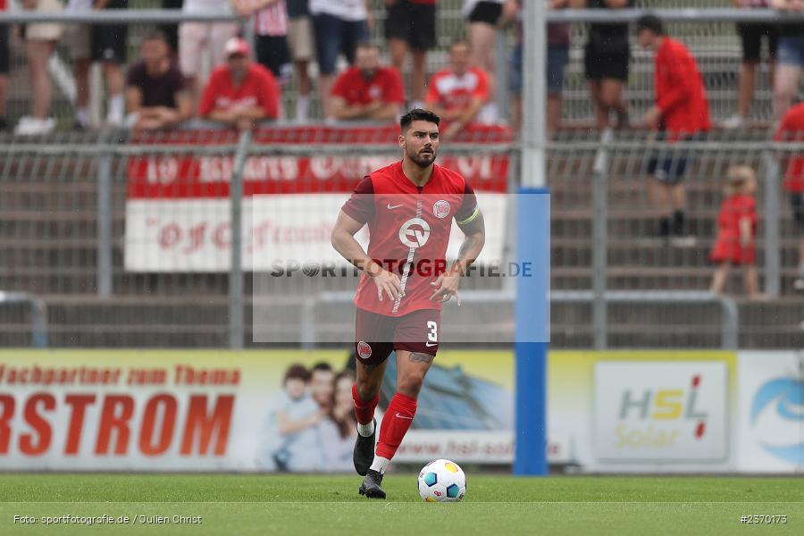 Maximilian-Christian Rossmann, Stadion am Schönbusch, Aschaffenburg, 15.07.2023, sport, action, BFV, Fussball, Regionalfreundschaftsspiele, OFC, SVA, Kickers Offenbach, SV Viktoria Aschaffenburg - Bild-ID: 2370173