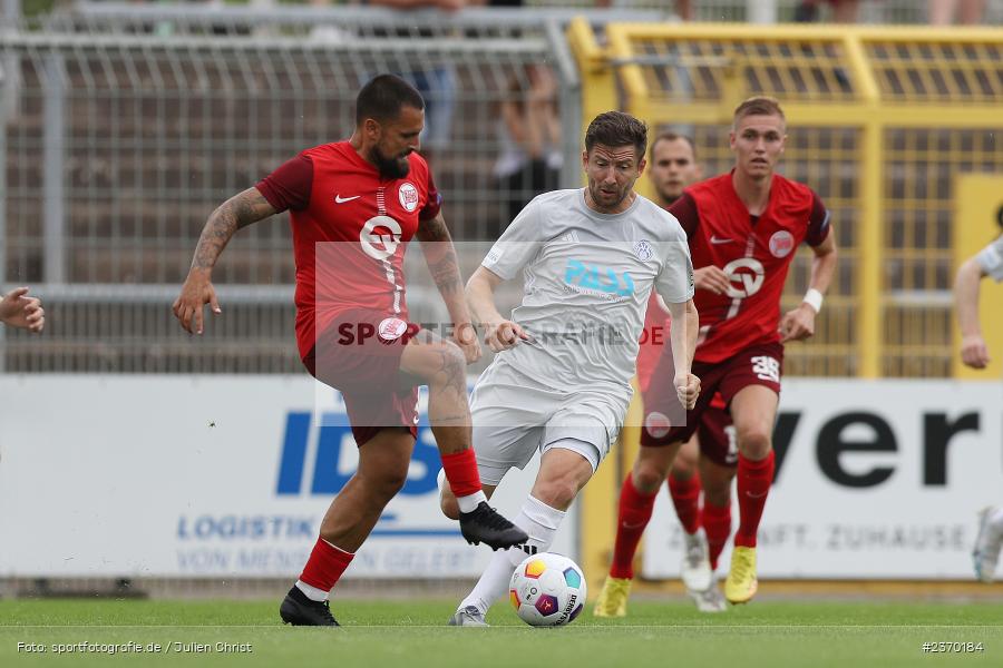 Benjamin Baier, Stadion am Schönbusch, Aschaffenburg, 15.07.2023, sport, action, BFV, Fussball, Regionalfreundschaftsspiele, OFC, SVA, Kickers Offenbach, SV Viktoria Aschaffenburg - Bild-ID: 2370184 Benjamin Baier, Stadion am Schönbusch, Aschaffenburg, 15.07.2023, sport, action, BFV, Fussball, Regionalfreundschaftsspiele, OFC, SVA, Kickers Offenbach, SV Viktoria Aschaffenburg - Bild-ID: 2370184