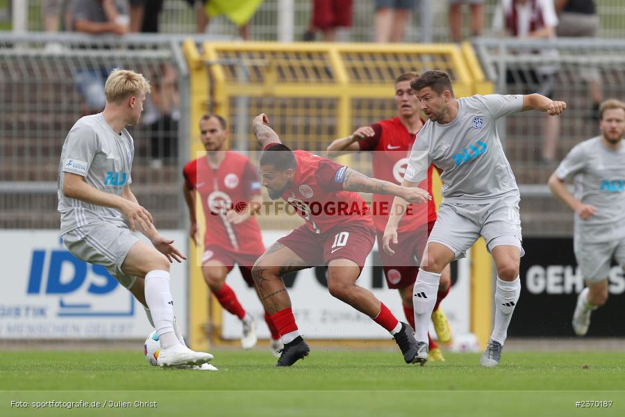 Benjamin Baier, Stadion am Schönbusch, Aschaffenburg, 15.07.2023, sport, action, BFV, Fussball, Regionalfreundschaftsspiele, OFC, SVA, Kickers Offenbach, SV Viktoria Aschaffenburg - Bild-ID: 2370187 Benjamin Baier, Stadion am Schönbusch, Aschaffenburg, 15.07.2023, sport, action, BFV, Fussball, Regionalfreundschaftsspiele, OFC, SVA, Kickers Offenbach, SV Viktoria Aschaffenburg - Bild-ID: 2370187