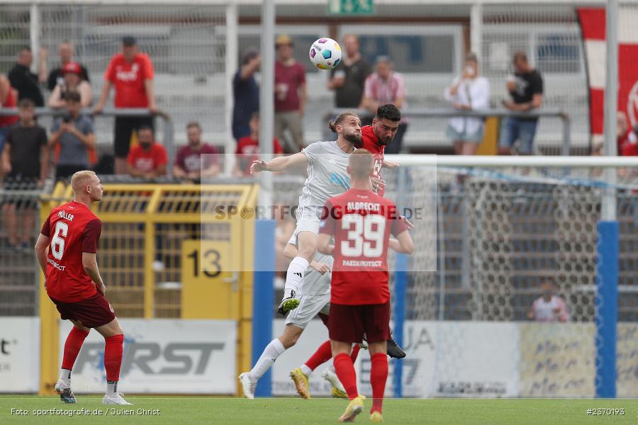 Lucas Sitter, Stadion am Schönbusch, Aschaffenburg, 15.07.2023, sport, action, BFV, Fussball, Regionalfreundschaftsspiele, OFC, SVA, Kickers Offenbach, SV Viktoria Aschaffenburg - Bild-ID: 2370193 Lucas Sitter, Stadion am Schönbusch, Aschaffenburg, 15.07.2023, sport, action, BFV, Fussball, Regionalfreundschaftsspiele, OFC, SVA, Kickers Offenbach, SV Viktoria Aschaffenburg - Bild-ID: 2370193