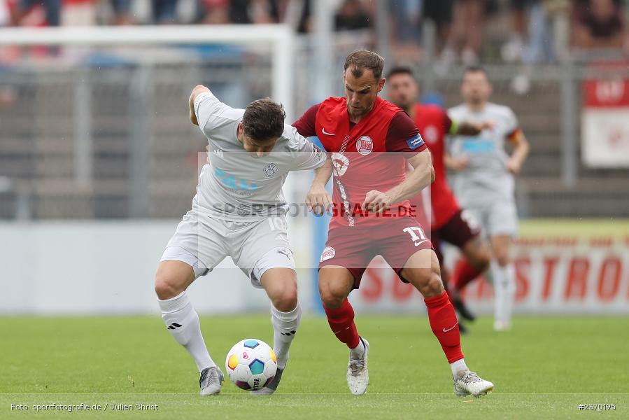 Benjamin Baier, Stadion am Schönbusch, Aschaffenburg, 15.07.2023, sport, action, BFV, Fussball, Regionalfreundschaftsspiele, OFC, SVA, Kickers Offenbach, SV Viktoria Aschaffenburg - Bild-ID: 2370195