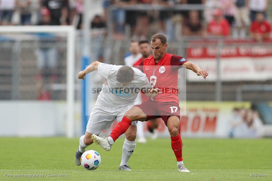 Benjamin Baier, Stadion am Schönbusch, Aschaffenburg, 15.07.2023, sport, action, BFV, Fussball, Regionalfreundschaftsspiele, OFC, SVA, Kickers Offenbach, SV Viktoria Aschaffenburg - Bild-ID: 2370196