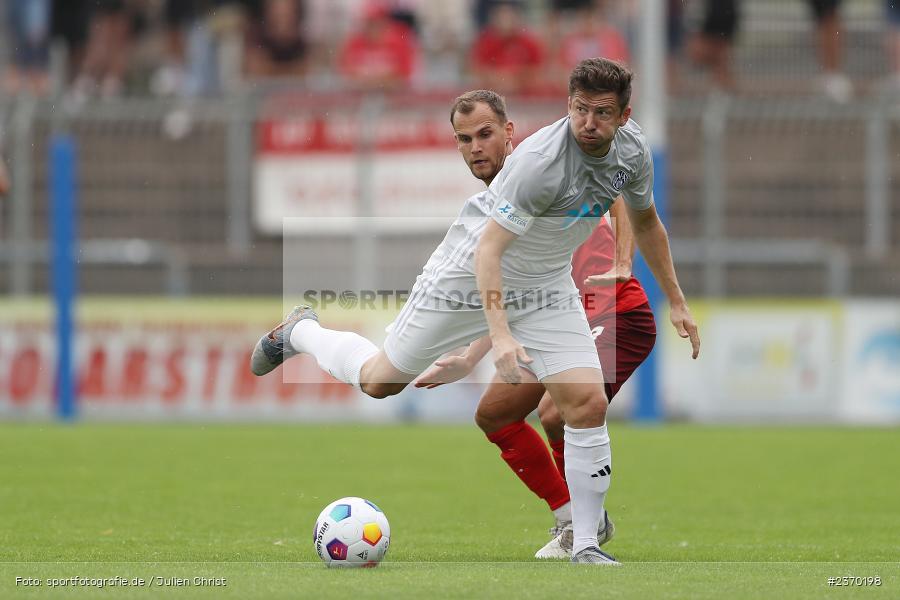 Benjamin Baier, Stadion am Schönbusch, Aschaffenburg, 15.07.2023, sport, action, BFV, Fussball, Regionalfreundschaftsspiele, OFC, SVA, Kickers Offenbach, SV Viktoria Aschaffenburg - Bild-ID: 2370198