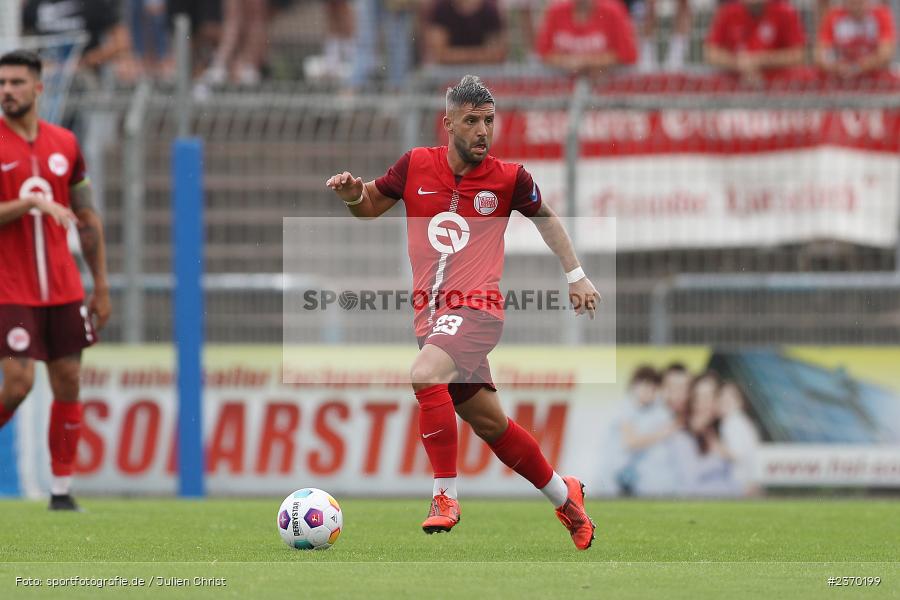 Sascha Korb, Stadion am Schönbusch, Aschaffenburg, 15.07.2023, sport, action, BFV, Fussball, Regionalfreundschaftsspiele, OFC, SVA, Kickers Offenbach, SV Viktoria Aschaffenburg - Bild-ID: 2370199 Sascha Korb, Stadion am Schönbusch, Aschaffenburg, 15.07.2023, sport, action, BFV, Fussball, Regionalfreundschaftsspiele, OFC, SVA, Kickers Offenbach, SV Viktoria Aschaffenburg - Bild-ID: 2370199