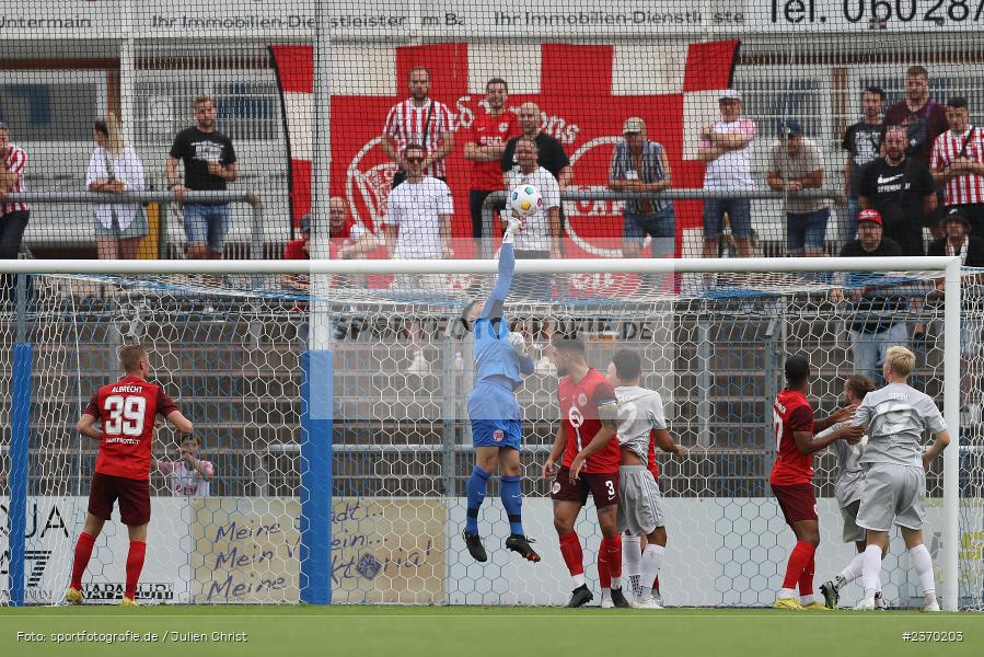 Johannes Brinkies, Stadion am Schönbusch, Aschaffenburg, 15.07.2023, sport, action, BFV, Fussball, Regionalfreundschaftsspiele, OFC, SVA, Kickers Offenbach, SV Viktoria Aschaffenburg - Bild-ID: 2370203 Johannes Brinkies, Stadion am Schönbusch, Aschaffenburg, 15.07.2023, sport, action, BFV, Fussball, Regionalfreundschaftsspiele, OFC, SVA, Kickers Offenbach, SV Viktoria Aschaffenburg - Bild-ID: 2370203