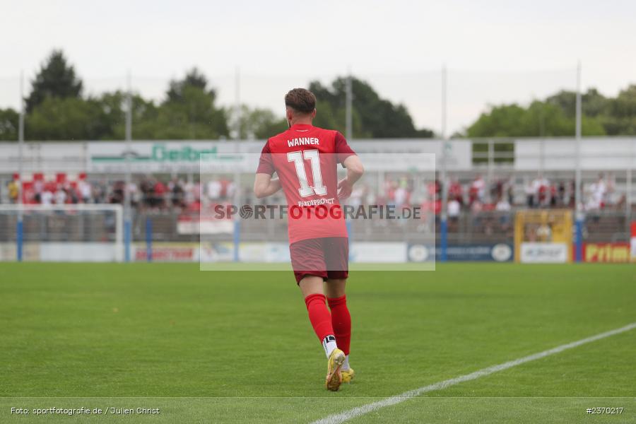 Dominik Wanner, Stadion am Schönbusch, Aschaffenburg, 15.07.2023, sport, action, BFV, Fussball, Regionalfreundschaftsspiele, OFC, SVA, Kickers Offenbach, SV Viktoria Aschaffenburg - Bild-ID: 2370217