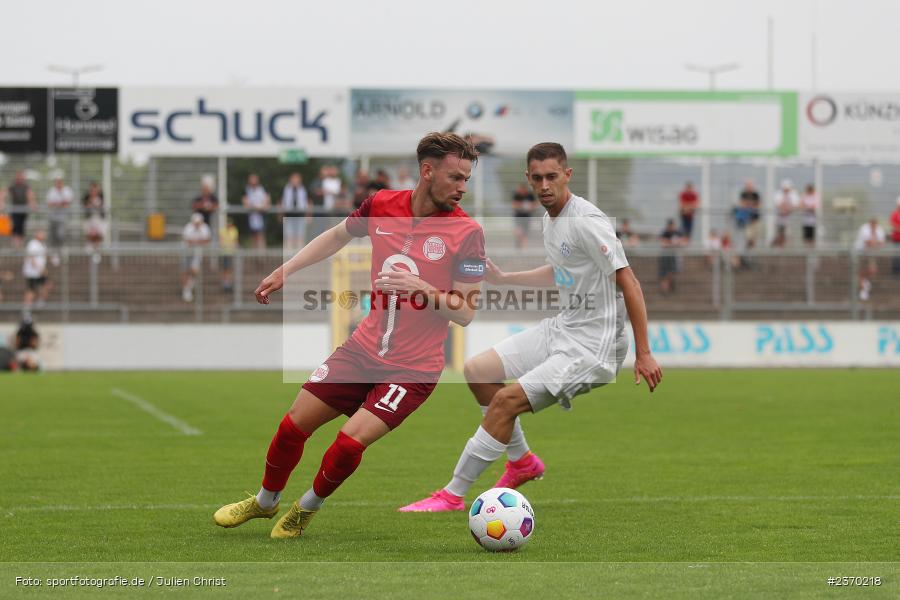 Dominik Wanner, Stadion am Schönbusch, Aschaffenburg, 15.07.2023, sport, action, BFV, Fussball, Regionalfreundschaftsspiele, OFC, SVA, Kickers Offenbach, SV Viktoria Aschaffenburg - Bild-ID: 2370218