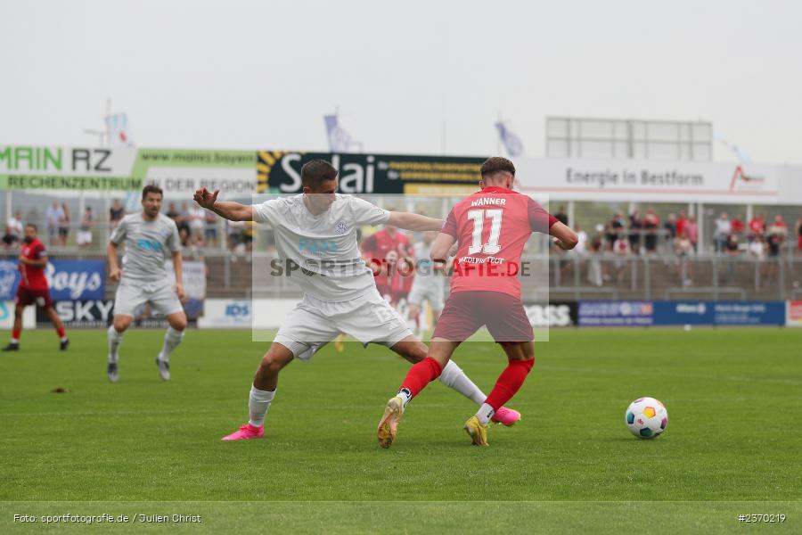 Dominik Wanner, Stadion am Schönbusch, Aschaffenburg, 15.07.2023, sport, action, BFV, Fussball, Regionalfreundschaftsspiele, OFC, SVA, Kickers Offenbach, SV Viktoria Aschaffenburg - Bild-ID: 2370219