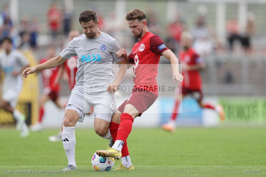 Dominik Wanner, Stadion am Schönbusch, Aschaffenburg, 15.07.2023, sport, action, BFV, Fussball, Regionalfreundschaftsspiele, OFC, SVA, Kickers Offenbach, SV Viktoria Aschaffenburg - Bild-ID: 2370239