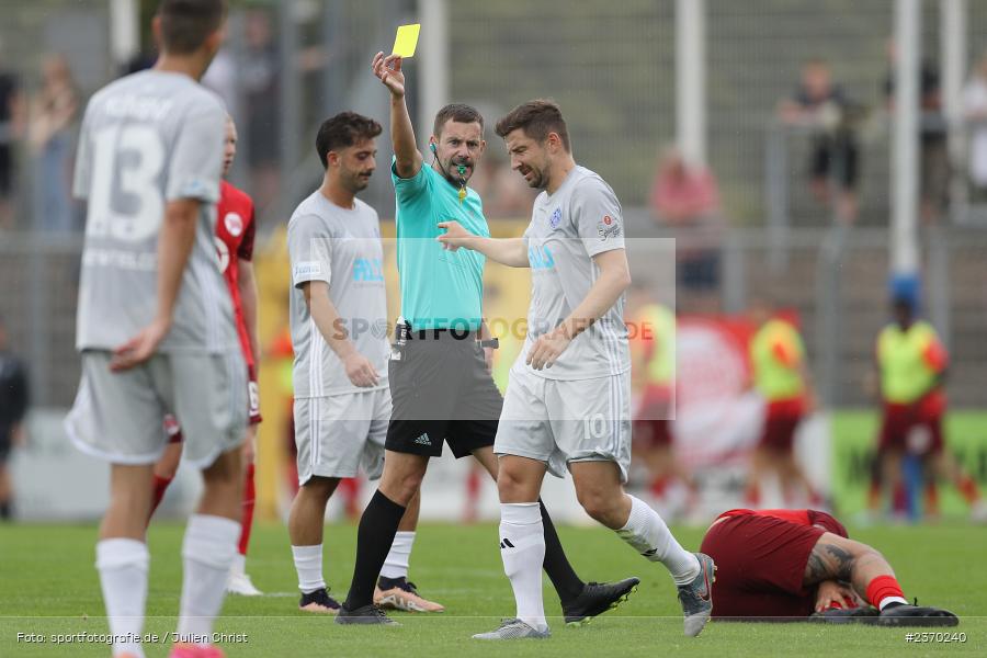 Manuel Steigerwald, Stadion am Schönbusch, Aschaffenburg, 15.07.2023, sport, action, BFV, Fussball, Regionalfreundschaftsspiele, OFC, SVA, Kickers Offenbach, SV Viktoria Aschaffenburg - Bild-ID: 2370240