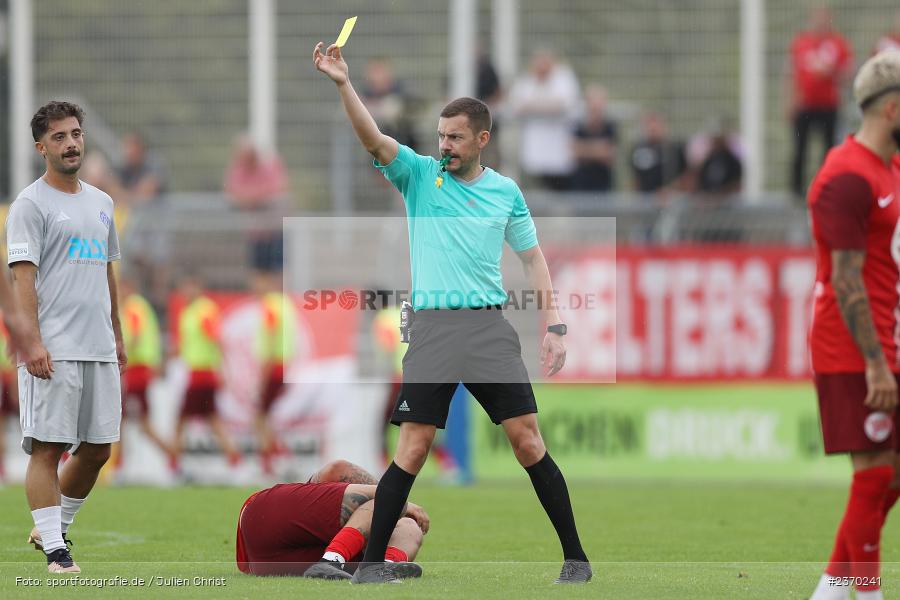 Manuel Steigerwald, Stadion am Schönbusch, Aschaffenburg, 15.07.2023, sport, action, BFV, Fussball, Regionalfreundschaftsspiele, OFC, SVA, Kickers Offenbach, SV Viktoria Aschaffenburg - Bild-ID: 2370241