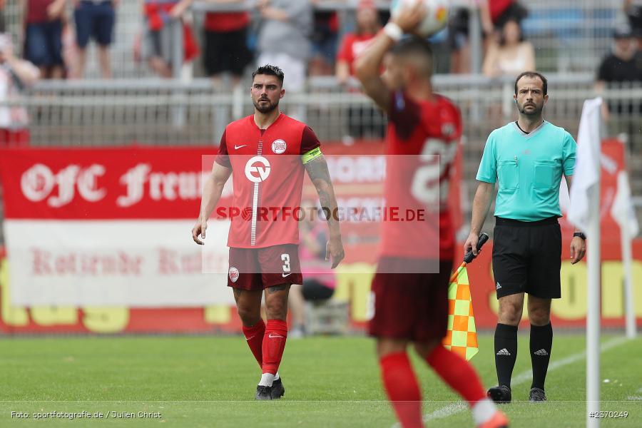 Maximilian-Christian Rossmann, Stadion am Schönbusch, Aschaffenburg, 15.07.2023, sport, action, BFV, Fussball, Regionalfreundschaftsspiele, OFC, SVA, Kickers Offenbach, SV Viktoria Aschaffenburg - Bild-ID: 2370249