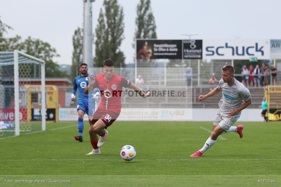 Dino Kurbegovic, Stadion am Schönbusch, Aschaffenburg, 15.07.2023, sport, action, BFV, Fussball, Regionalfreundschaftsspiele, OFC, SVA, Kickers Offenbach, SV Viktoria Aschaffenburg - Bild-ID: 2370260 Dino Kurbegovic, Stadion am Schönbusch, Aschaffenburg, 15.07.2023, sport, action, BFV, Fussball, Regionalfreundschaftsspiele, OFC, SVA, Kickers Offenbach, SV Viktoria Aschaffenburg - Bild-ID: 2370260