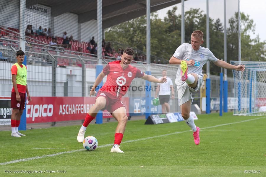 Dino Kurbegovic, Stadion am Schönbusch, Aschaffenburg, 15.07.2023, sport, action, BFV, Fussball, Regionalfreundschaftsspiele, OFC, SVA, Kickers Offenbach, SV Viktoria Aschaffenburg - Bild-ID: 2370263 Dino Kurbegovic, Stadion am Schönbusch, Aschaffenburg, 15.07.2023, sport, action, BFV, Fussball, Regionalfreundschaftsspiele, OFC, SVA, Kickers Offenbach, SV Viktoria Aschaffenburg - Bild-ID: 2370263