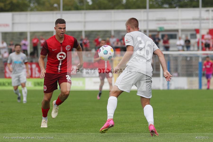 Dino Kurbegovic, Stadion am Schönbusch, Aschaffenburg, 15.07.2023, sport, action, BFV, Fussball, Regionalfreundschaftsspiele, OFC, SVA, Kickers Offenbach, SV Viktoria Aschaffenburg - Bild-ID: 2370270