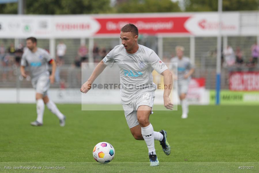 Alexandru Paraschiv, Stadion am Schönbusch, Aschaffenburg, 15.07.2023, sport, action, BFV, Fussball, Regionalfreundschaftsspiele, OFC, SVA, Kickers Offenbach, SV Viktoria Aschaffenburg - Bild-ID: 2370271