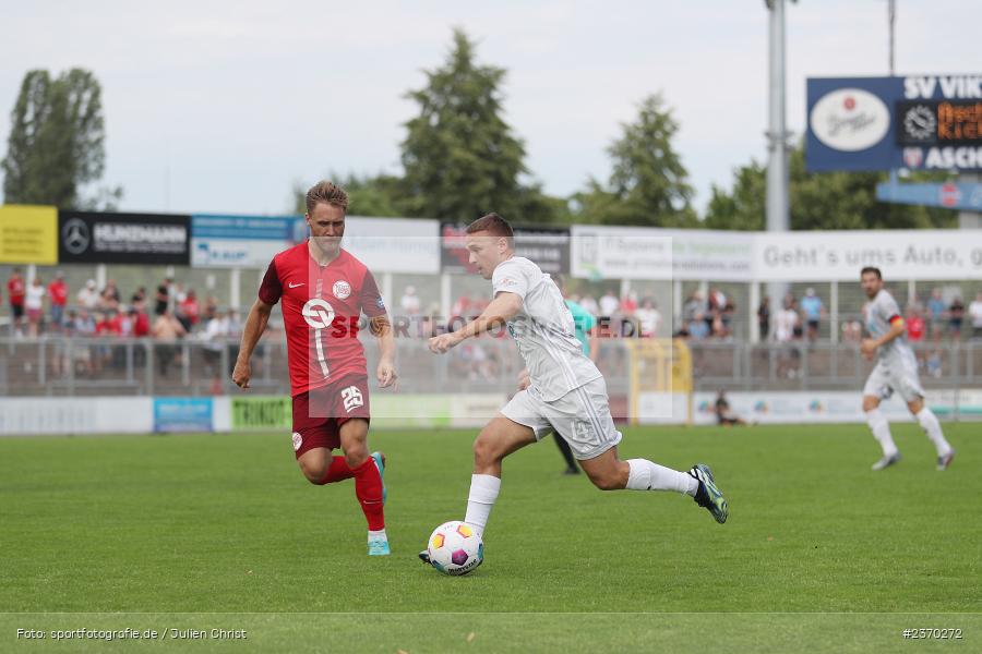 Alexandru Paraschiv, Stadion am Schönbusch, Aschaffenburg, 15.07.2023, sport, action, BFV, Fussball, Regionalfreundschaftsspiele, OFC, SVA, Kickers Offenbach, SV Viktoria Aschaffenburg - Bild-ID: 2370272