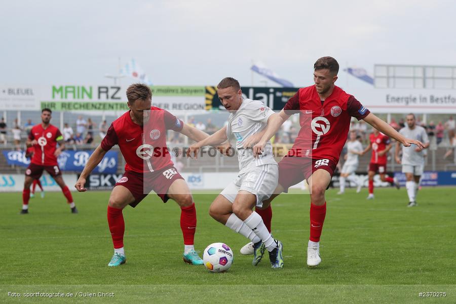 Alexandru Paraschiv, Stadion am Schönbusch, Aschaffenburg, 15.07.2023, sport, action, BFV, Fussball, Regionalfreundschaftsspiele, OFC, SVA, Kickers Offenbach, SV Viktoria Aschaffenburg - Bild-ID: 2370275