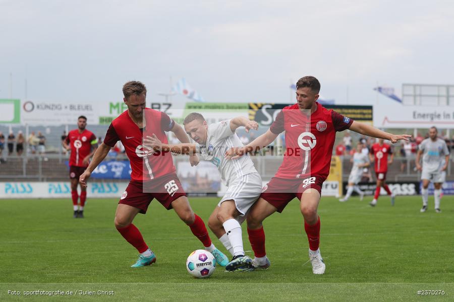 Alexandru Paraschiv, Stadion am Schönbusch, Aschaffenburg, 15.07.2023, sport, action, BFV, Fussball, Regionalfreundschaftsspiele, OFC, SVA, Kickers Offenbach, SV Viktoria Aschaffenburg - Bild-ID: 2370276