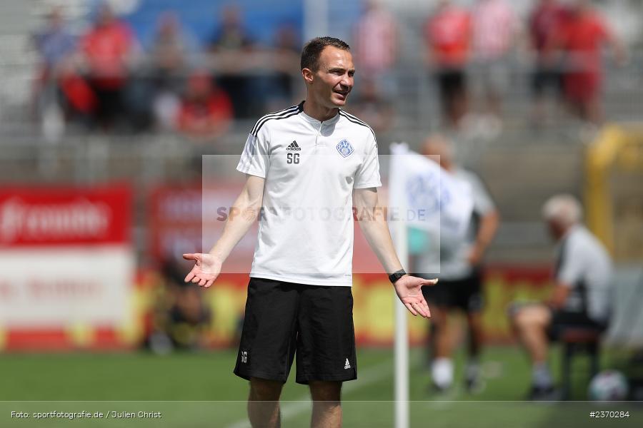 Simon Goldhammer, Stadion am Schönbusch, Aschaffenburg, 15.07.2023, sport, action, BFV, Fussball, Regionalfreundschaftsspiele, OFC, SVA, Kickers Offenbach, SV Viktoria Aschaffenburg - Bild-ID: 2370284
