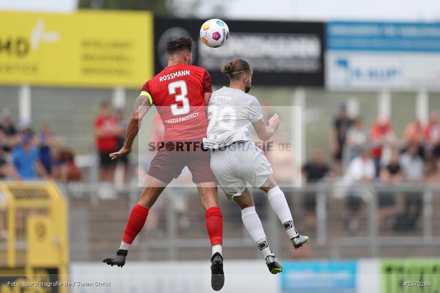 Maximilian-Christian Rossmann, Stadion am Schönbusch, Aschaffenburg, 15.07.2023, sport, action, BFV, Fussball, Regionalfreundschaftsspiele, OFC, SVA, Kickers Offenbach, SV Viktoria Aschaffenburg - Bild-ID: 2370286