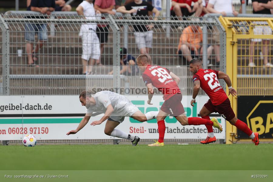 Lucas Sitter, Stadion am Schönbusch, Aschaffenburg, 15.07.2023, sport, action, BFV, Fussball, Regionalfreundschaftsspiele, OFC, SVA, Kickers Offenbach, SV Viktoria Aschaffenburg - Bild-ID: 2370291 Lucas Sitter, Stadion am Schönbusch, Aschaffenburg, 15.07.2023, sport, action, BFV, Fussball, Regionalfreundschaftsspiele, OFC, SVA, Kickers Offenbach, SV Viktoria Aschaffenburg - Bild-ID: 2370291