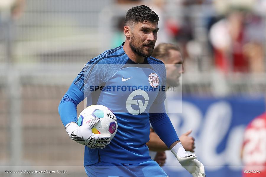 Johannes Brinkies, Stadion am Schönbusch, Aschaffenburg, 15.07.2023, sport, action, BFV, Fussball, Regionalfreundschaftsspiele, OFC, SVA, Kickers Offenbach, SV Viktoria Aschaffenburg - Bild-ID: 2370296