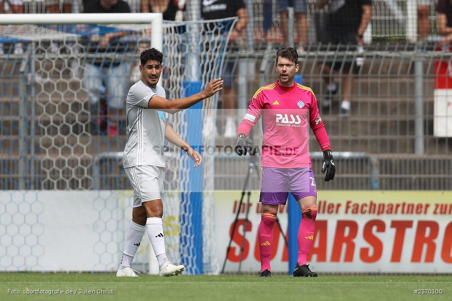 Hamza Boutakhrit, Stadion am Schönbusch, Aschaffenburg, 15.07.2023, sport, action, BFV, Fussball, Regionalfreundschaftsspiele, OFC, SVA, Kickers Offenbach, SV Viktoria Aschaffenburg - Bild-ID: 2370300