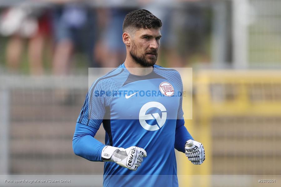 Johannes Brinkies, Stadion am Schönbusch, Aschaffenburg, 15.07.2023, sport, action, BFV, Fussball, Regionalfreundschaftsspiele, OFC, SVA, Kickers Offenbach, SV Viktoria Aschaffenburg - Bild-ID: 2370301