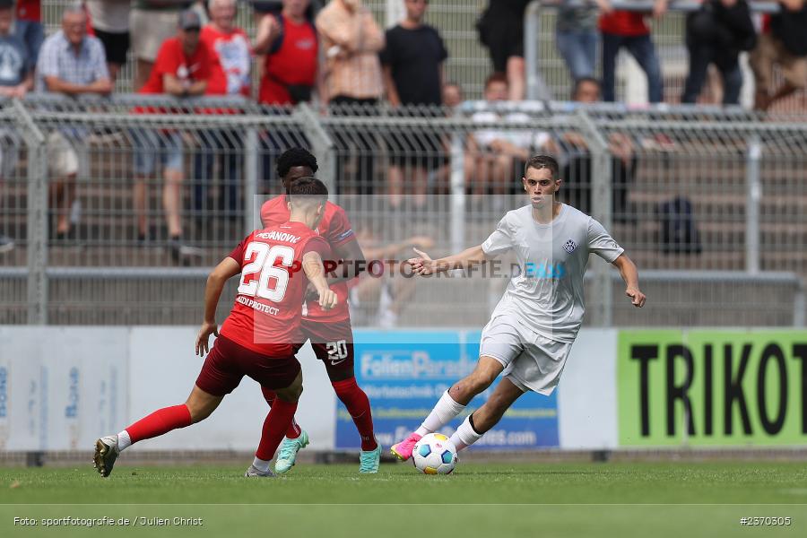 Veit Klement, Stadion am Schönbusch, Aschaffenburg, 15.07.2023, sport, action, BFV, Fussball, Regionalfreundschaftsspiele, OFC, SVA, Kickers Offenbach, SV Viktoria Aschaffenburg - Bild-ID: 2370305