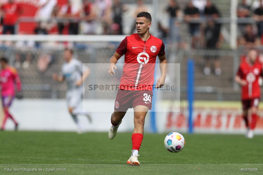 Dino Kurbegovic, Stadion am Schönbusch, Aschaffenburg, 15.07.2023, sport, action, BFV, Fussball, Regionalfreundschaftsspiele, OFC, SVA, Kickers Offenbach, SV Viktoria Aschaffenburg - Bild-ID: 2370308