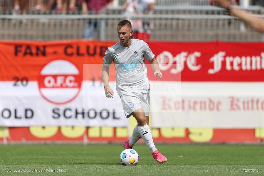 Gianluca Schäfer, Stadion am Schönbusch, Aschaffenburg, 15.07.2023, sport, action, BFV, Fussball, Regionalfreundschaftsspiele, OFC, SVA, Kickers Offenbach, SV Viktoria Aschaffenburg - Bild-ID: 2370310 Gianluca Schäfer, Stadion am Schönbusch, Aschaffenburg, 15.07.2023, sport, action, BFV, Fussball, Regionalfreundschaftsspiele, OFC, SVA, Kickers Offenbach, SV Viktoria Aschaffenburg - Bild-ID: 2370310