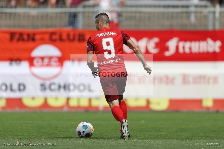 Mike Feigenspan, Stadion am Schönbusch, Aschaffenburg, 15.07.2023, sport, action, BFV, Fussball, Regionalfreundschaftsspiele, OFC, SVA, Kickers Offenbach, SV Viktoria Aschaffenburg - Bild-ID: 2370311 Mike Feigenspan, Stadion am Schönbusch, Aschaffenburg, 15.07.2023, sport, action, BFV, Fussball, Regionalfreundschaftsspiele, OFC, SVA, Kickers Offenbach, SV Viktoria Aschaffenburg - Bild-ID: 2370311