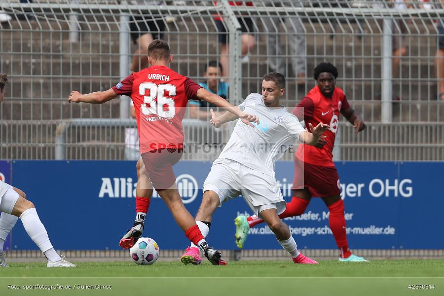 Veit Klement, Stadion am Schönbusch, Aschaffenburg, 15.07.2023, sport, action, BFV, Fussball, Regionalfreundschaftsspiele, OFC, SVA, Kickers Offenbach, SV Viktoria Aschaffenburg - Bild-ID: 2370314