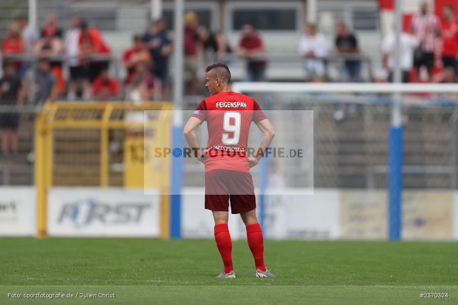 Mike Feigenspan, Stadion am Schönbusch, Aschaffenburg, 15.07.2023, sport, action, BFV, Fussball, Regionalfreundschaftsspiele, OFC, SVA, Kickers Offenbach, SV Viktoria Aschaffenburg - Bild-ID: 2370324