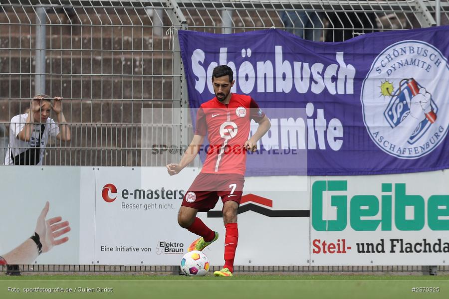 Rafael Garcia, Stadion am Schönbusch, Aschaffenburg, 15.07.2023, sport, action, BFV, Fussball, Regionalfreundschaftsspiele, OFC, SVA, Kickers Offenbach, SV Viktoria Aschaffenburg - Bild-ID: 2370325