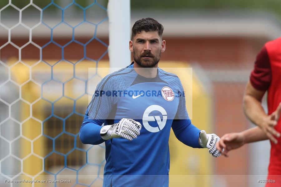 Johannes Brinkies, Stadion am Schönbusch, Aschaffenburg, 15.07.2023, sport, action, BFV, Fussball, Regionalfreundschaftsspiele, OFC, SVA, Kickers Offenbach, SV Viktoria Aschaffenburg - Bild-ID: 2370326