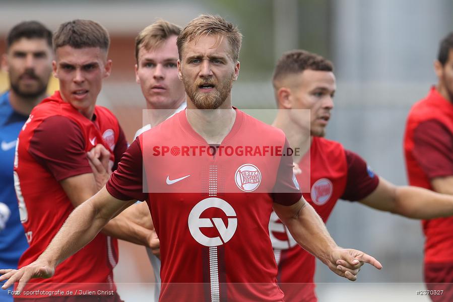 Björn Jopek, Stadion am Schönbusch, Aschaffenburg, 15.07.2023, sport, action, BFV, Fussball, Regionalfreundschaftsspiele, OFC, SVA, Kickers Offenbach, SV Viktoria Aschaffenburg - Bild-ID: 2370327