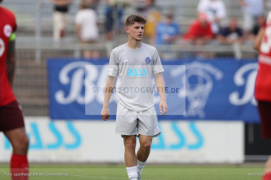 Lars Kleiner, Stadion am Schönbusch, Aschaffenburg, 15.07.2023, sport, action, BFV, Fussball, Regionalfreundschaftsspiele, OFC, SVA, Kickers Offenbach, SV Viktoria Aschaffenburg - Bild-ID: 2370333