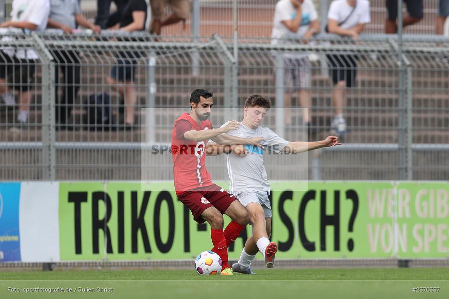 Rafael Garcia, Stadion am Schönbusch, Aschaffenburg, 15.07.2023, sport, action, BFV, Fussball, Regionalfreundschaftsspiele, OFC, SVA, Kickers Offenbach, SV Viktoria Aschaffenburg - Bild-ID: 2370337