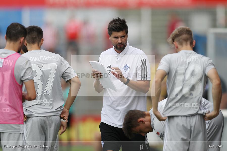 Ersan Banbal, Stadion am Schönbusch, Aschaffenburg, 15.07.2023, sport, action, BFV, Fussball, Regionalfreundschaftsspiele, OFC, SVA, Kickers Offenbach, SV Viktoria Aschaffenburg - Bild-ID: 2370341