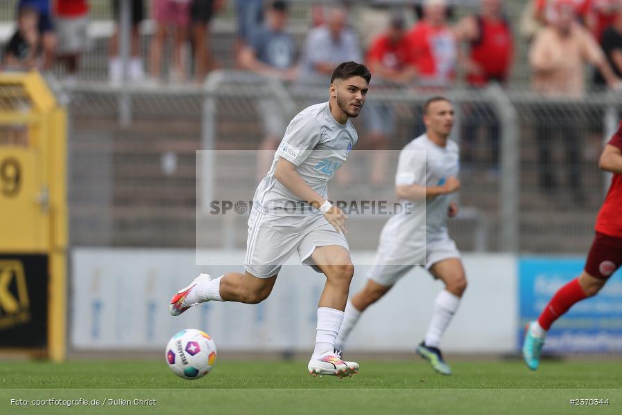 Ruben Miguel Conceicao Fernandes, Stadion am Schönbusch, Aschaffenburg, 15.07.2023, sport, action, BFV, Fussball, Regionalfreundschaftsspiele, OFC, SVA, Kickers Offenbach, SV Viktoria Aschaffenburg - Bild-ID: 2370344