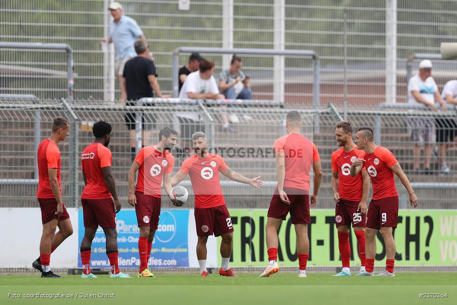 Sascha Korb, Stadion am Schönbusch, Aschaffenburg, 15.07.2023, sport, action, BFV, Fussball, Regionalfreundschaftsspiele, OFC, SVA, Kickers Offenbach, SV Viktoria Aschaffenburg - Bild-ID: 2370364