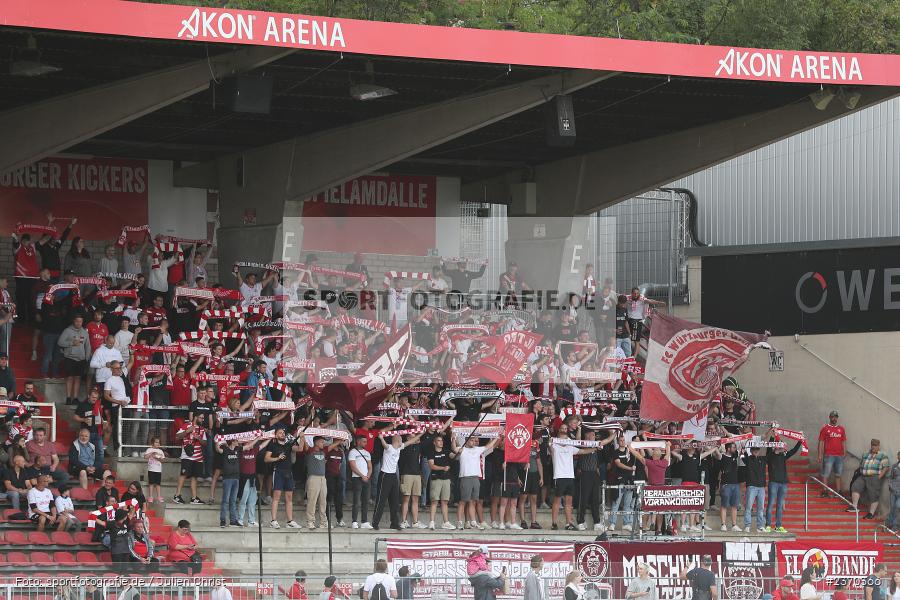 Fans, AKON Arena, Würzburg, 21.07.2023, sport, action, BFV, Fussball, Saison 2023/2024, Regionalliga Bayern, FCM, FWK, FC Memmingen, FC Würzburger Kickers - Bild-ID: 2370366