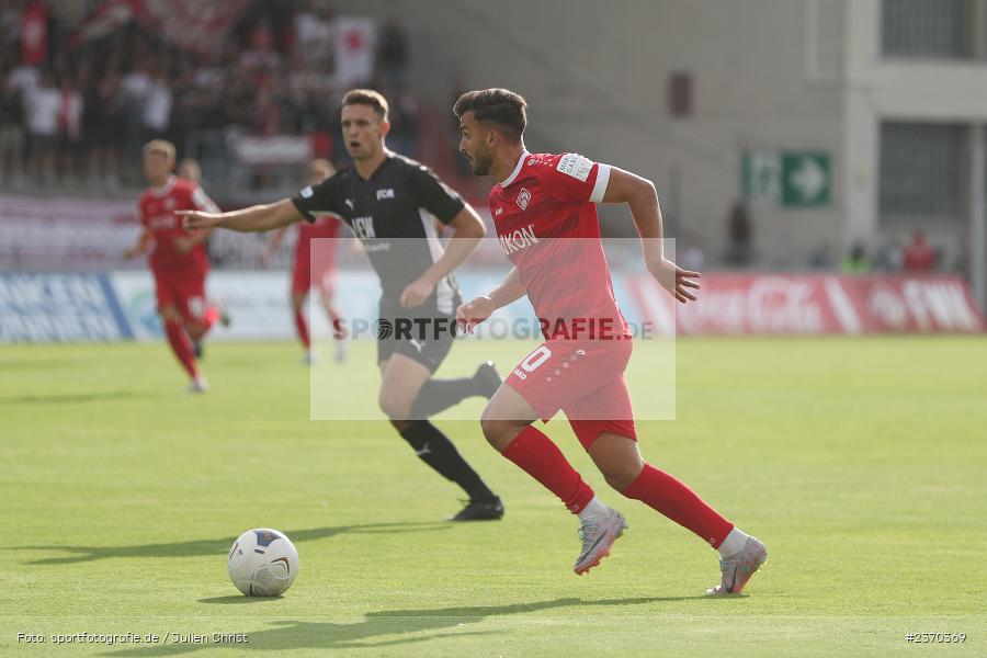 Dardan Karimani, AKON Arena, Würzburg, 21.07.2023, sport, action, BFV, Fussball, Saison 2023/2024, Regionalliga Bayern, FCM, FWK, FC Memmingen, FC Würzburger Kickers - Bild-ID: 2370369 Dardan Karimani, AKON Arena, Würzburg, 21.07.2023, sport, action, BFV, Fussball, Saison 2023/2024, Regionalliga Bayern, FCM, FWK, FC Memmingen, FC Würzburger Kickers - Bild-ID: 2370369