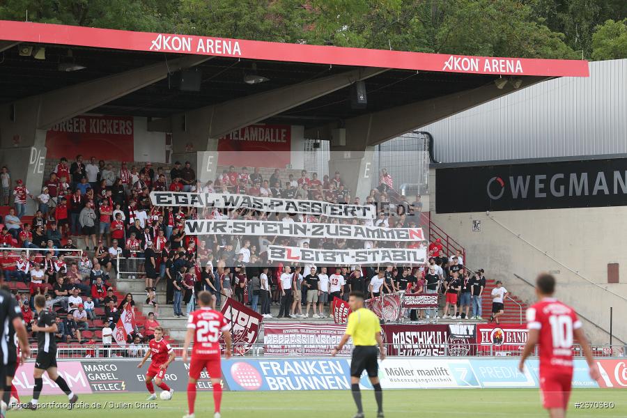 AKON Arena, Würzburg, 21.07.2023, sport, action, BFV, Fussball, Saison 2023/2024, Regionalliga Bayern, FCM, FWK, FC Memmingen, FC Würzburger Kickers - Bild-ID: 2370380 AKON Arena, Würzburg, 21.07.2023, sport, action, BFV, Fussball, Saison 2023/2024, Regionalliga Bayern, FCM, FWK, FC Memmingen, FC Würzburger Kickers - Bild-ID: 2370380