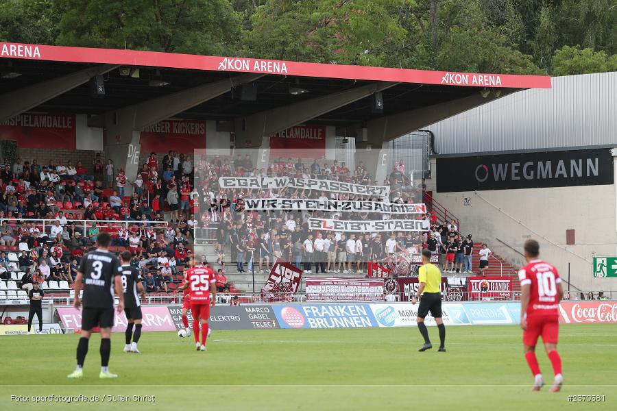 AKON Arena, Würzburg, 21.07.2023, sport, action, BFV, Fussball, Saison 2023/2024, Regionalliga Bayern, FCM, FWK, FC Memmingen, FC Würzburger Kickers - Bild-ID: 2370381 AKON Arena, Würzburg, 21.07.2023, sport, action, BFV, Fussball, Saison 2023/2024, Regionalliga Bayern, FCM, FWK, FC Memmingen, FC Würzburger Kickers - Bild-ID: 2370381