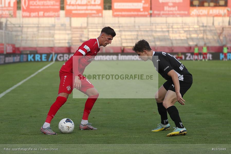 Ivan Franjic, AKON Arena, Würzburg, 21.07.2023, sport, action, BFV, Fussball, Saison 2023/2024, Regionalliga Bayern, FCM, FWK, FC Memmingen, FC Würzburger Kickers - Bild-ID: 2370399